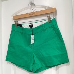 J. Crew Vibrant Green Women's Shorts